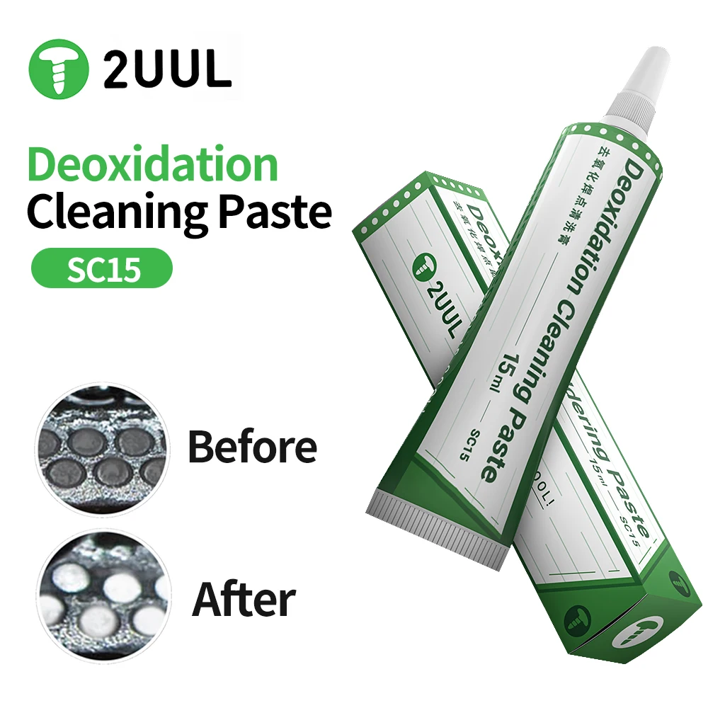 Electronics Repair Desk - 2UUL SC15 Deoxidation Cleaning Paste Easy-to-clean