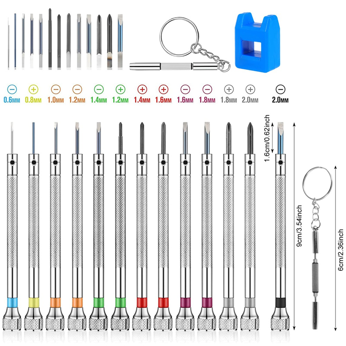 Electronics Repairs - A002 26Pcs Watch Screwdriver Set, Anti