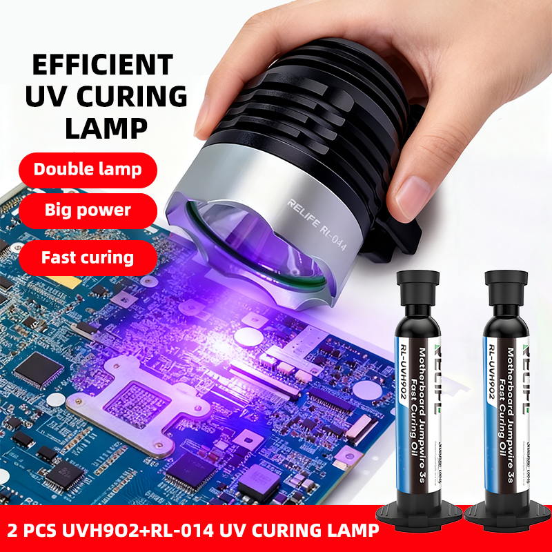 Electronics Repair Desk - 2PCS RELIFE RL-UVH902 10ML UV Solder