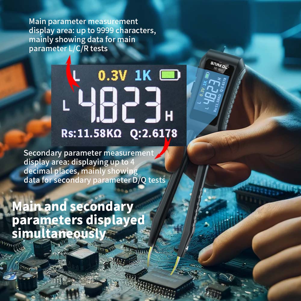 SNAKOL  Digital Tweezers Smart - Smd Tweezer Set recension och pris