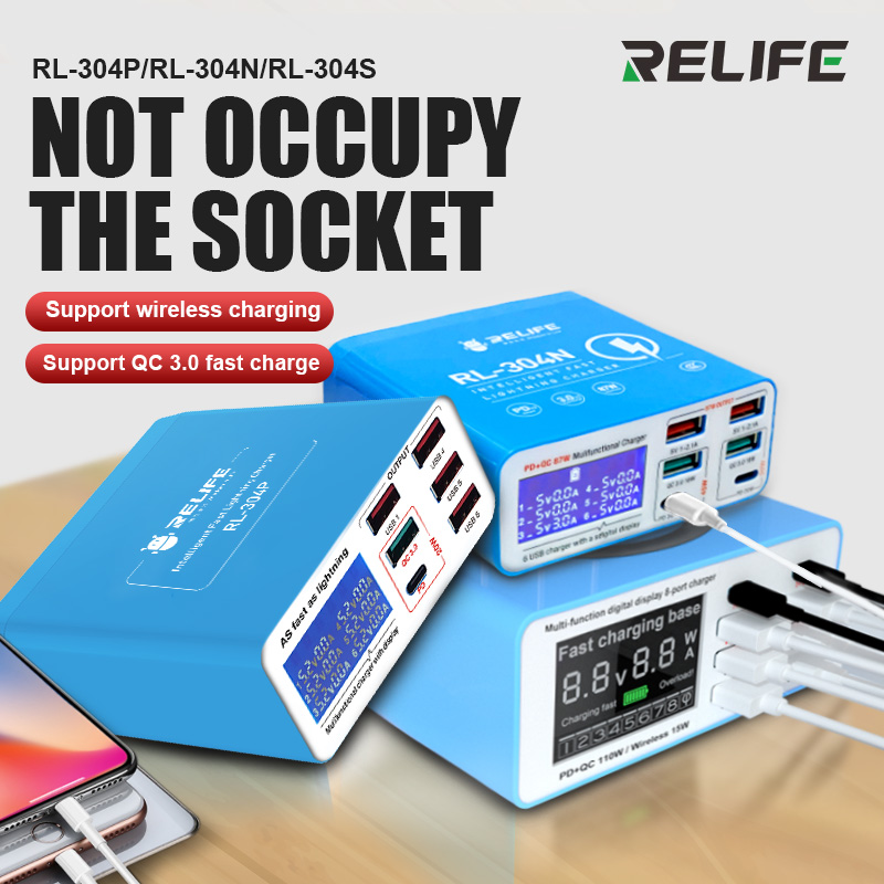 RELIFE RL-304P RL-304N RL-304S - Electronics Repair Desk recension och pris