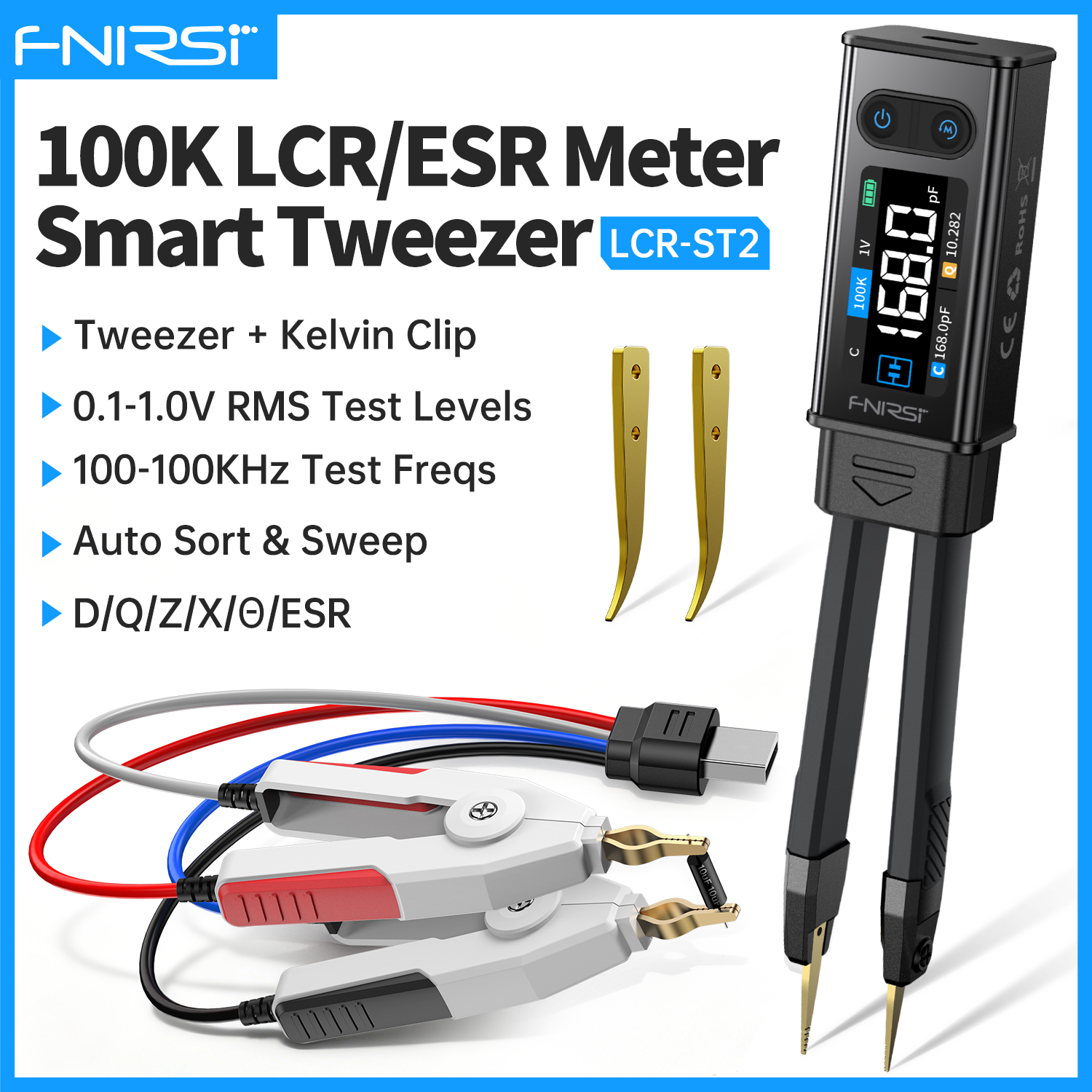 LCR-ST2 Plus 2-in-1 Digital Tw - Smd Tweezer Set recension och pris