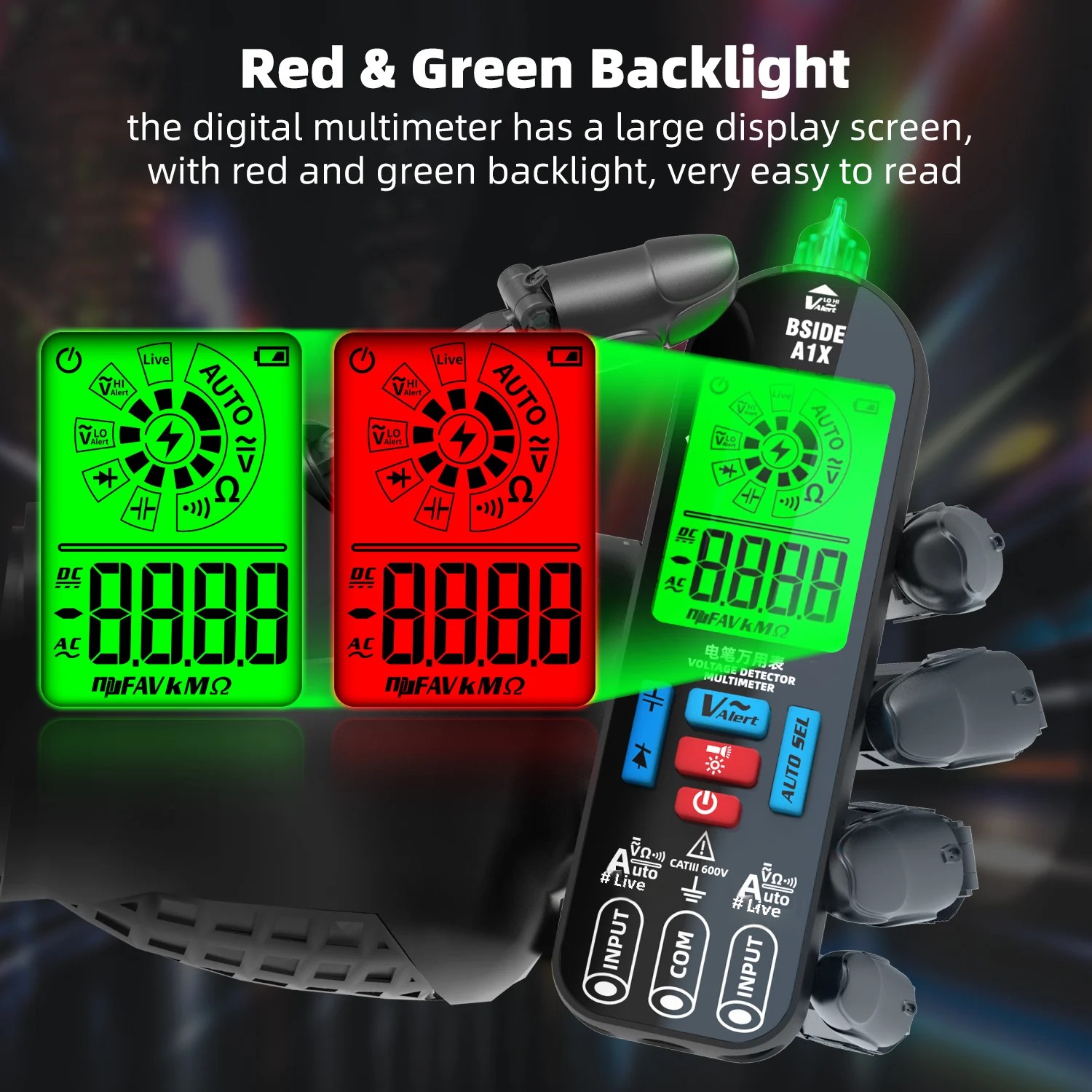 BSIDE A1/A1X Smart Digital Mul - Usb Ammeter Tester recension och pris