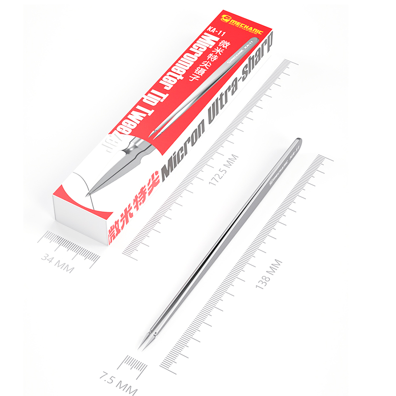 Mechanic KA-11 3D stainless st - Smd Tweezer Set recension och pris