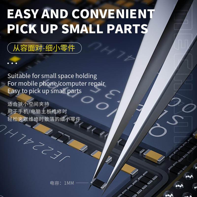 Mechanic KA-11 3D stainless st - Smd Tweezer Set recension och pris