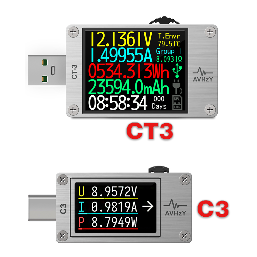 AVHzY USB 3.1 Power Meter  Dig - Usb Ammeter Tester recension och pris