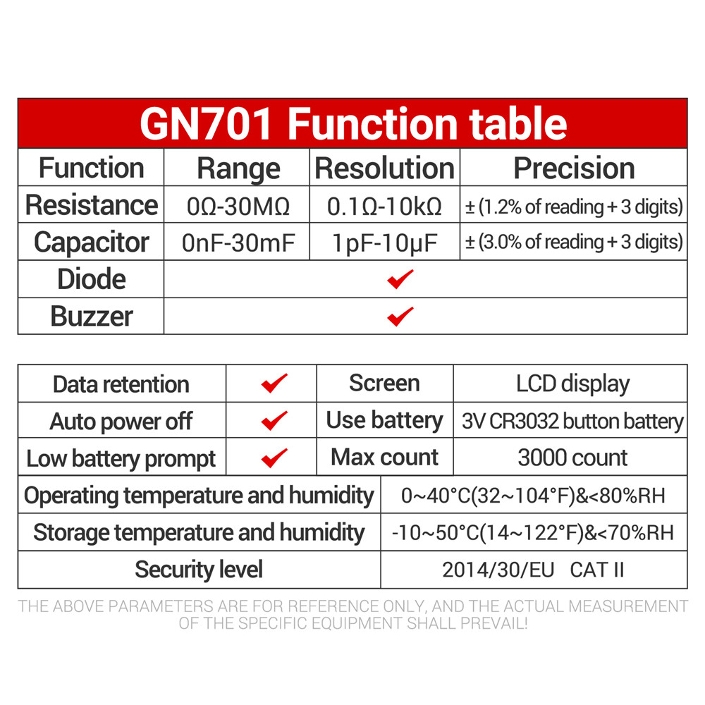 GN701 Mini Smart Tweezer LCR S - Smd Tweezer Set recension och pris