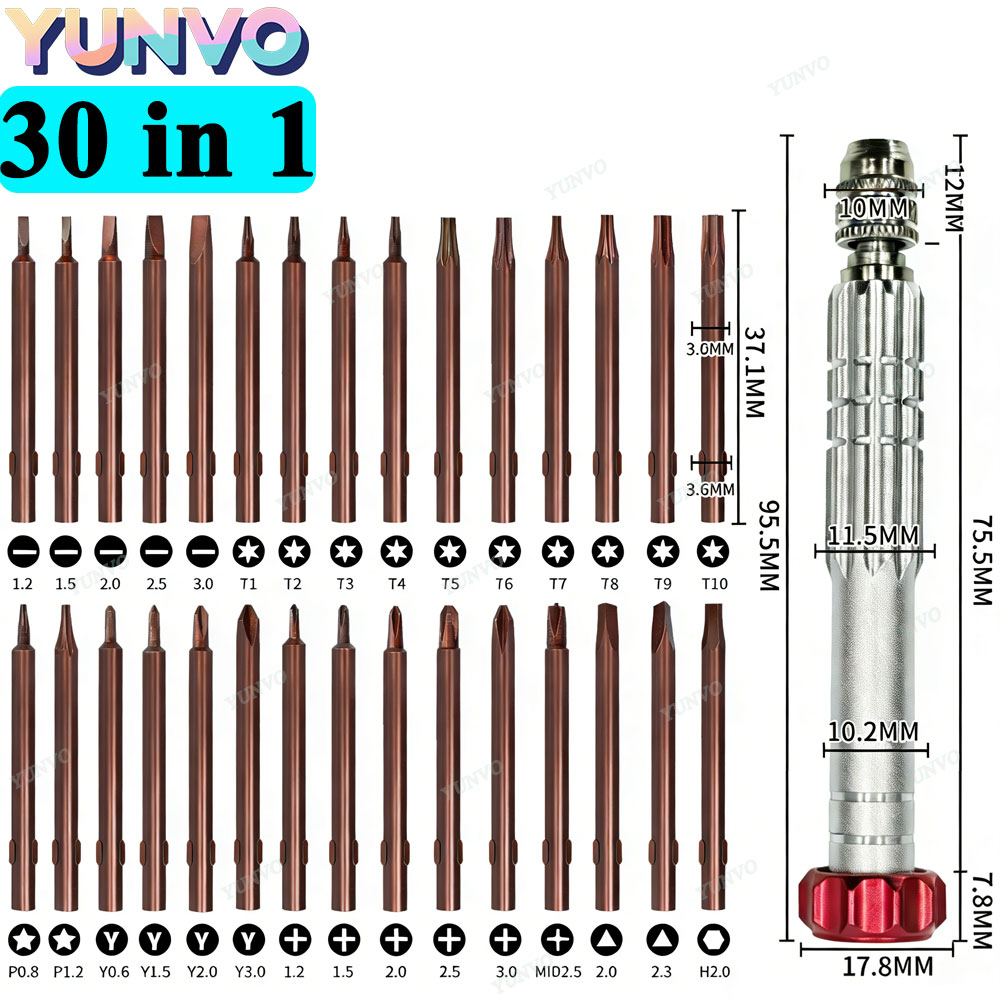 30 in 1 Magnetic Precision Scr - Electronics Repair Equipment recension och pris