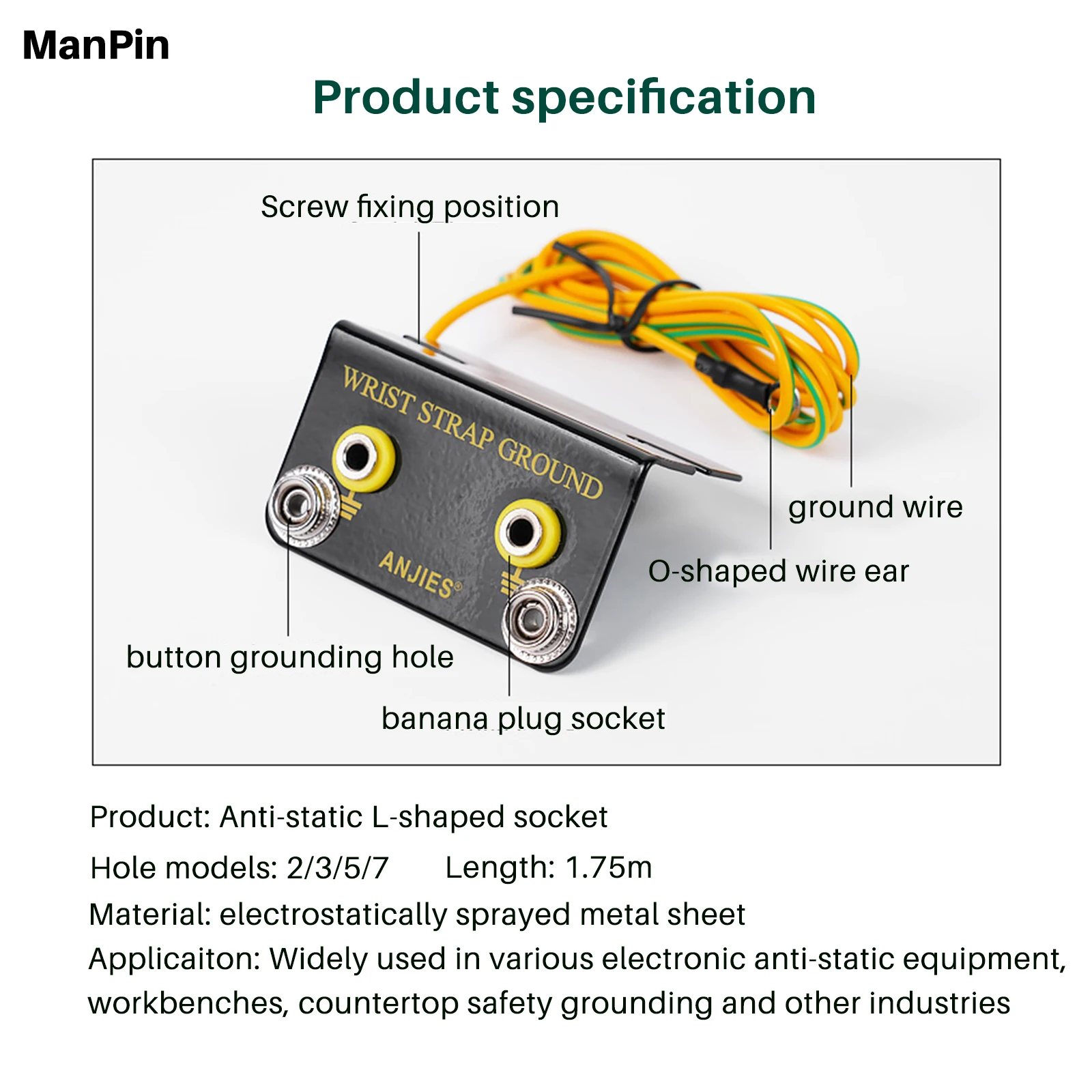 L Shaped ESD Anti-Static Groun - Electronics Repairs recension och pris