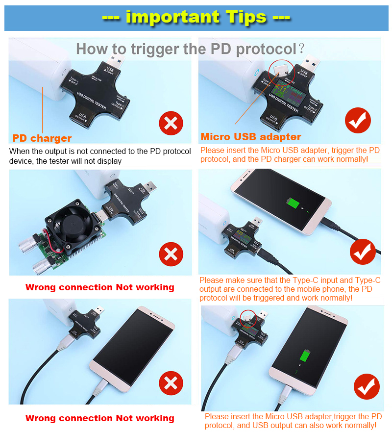 8.0A USB Tester DC Type-C PD D - Usb Ammeter Tester recension och pris
