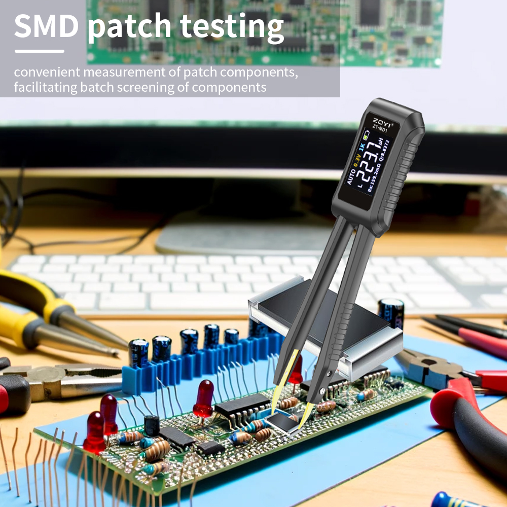 ZOYI ZT-MD1 Digital Smart Twee - Smd Tweezer Set recension och pris