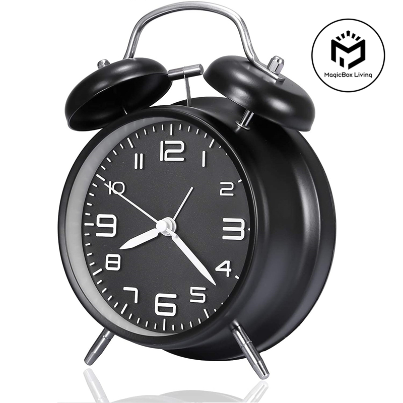 4 Inch Twin Bell Loud Alarm Cl - Electronics Repair Desk recension och pris