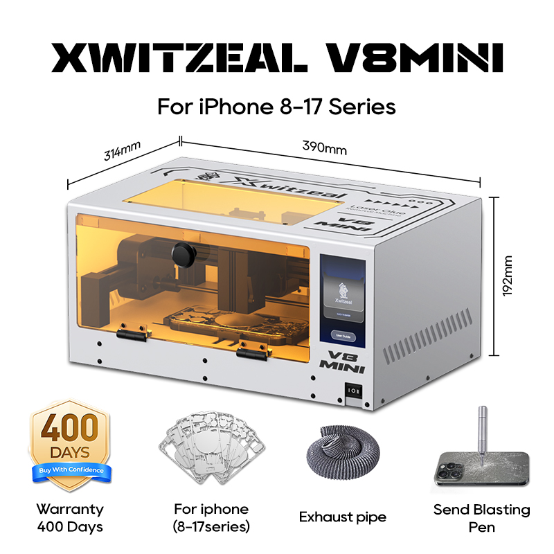 Xwitzeal® V8 MINI Laser Glue R - Electronics Repair Equipment recension och pris