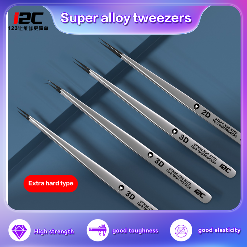 I2C 3D Electronics Extra Hard  - Smd Tweezer Set recension och pris