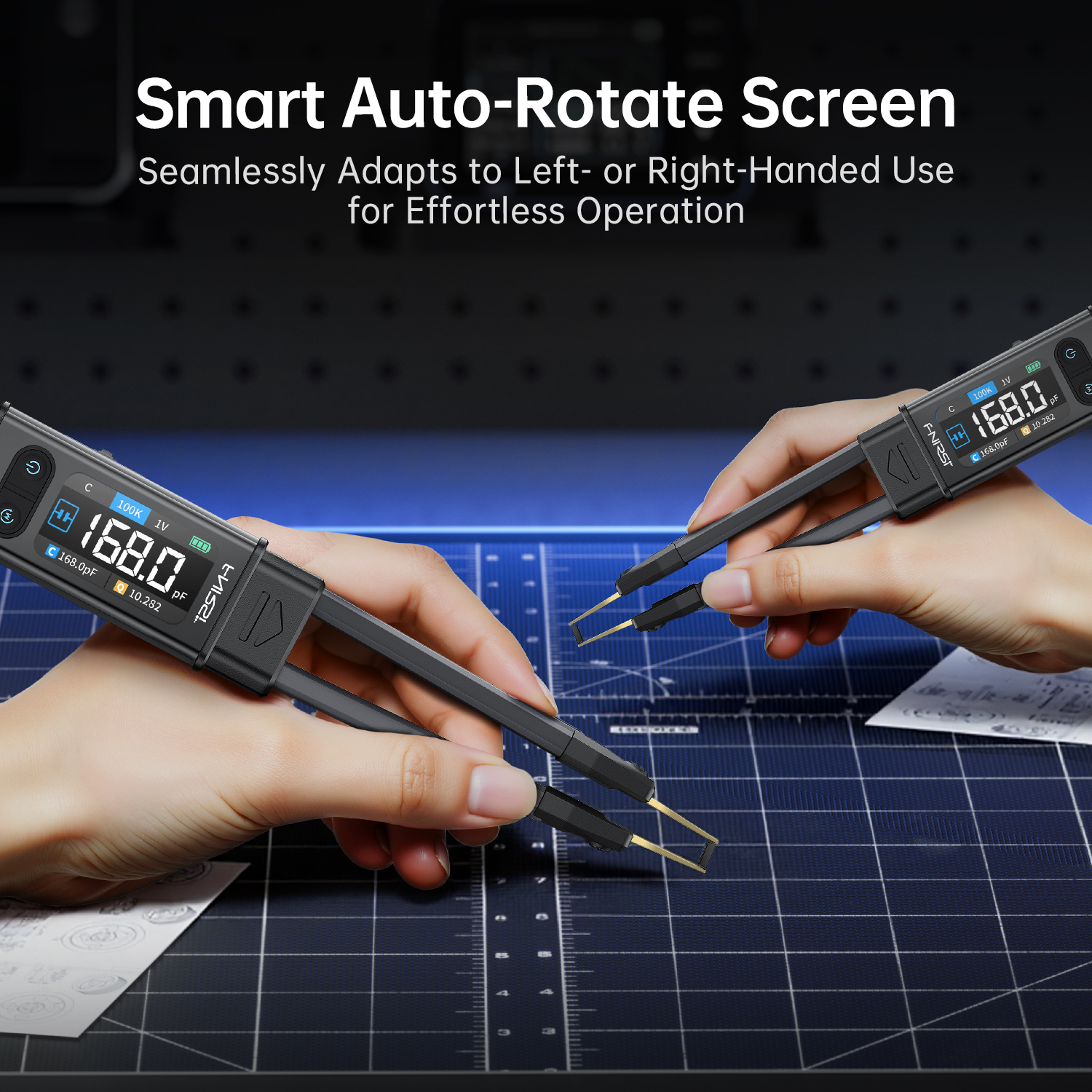 FNIRSI LCR-ST2 2-in-1 Digital  - Smd Tweezer Set recension och pris
