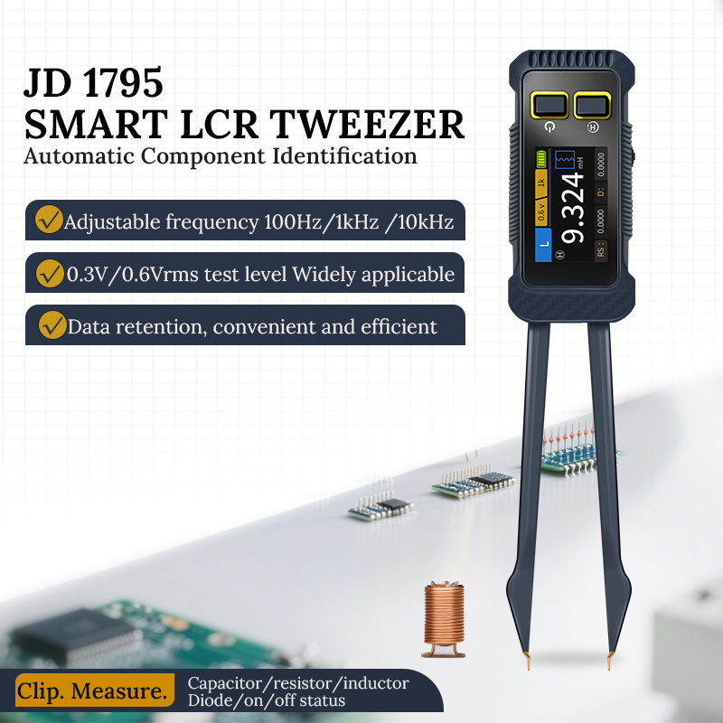 Professional Digital Smart LCR - Electronics Repair Garage recension och pris