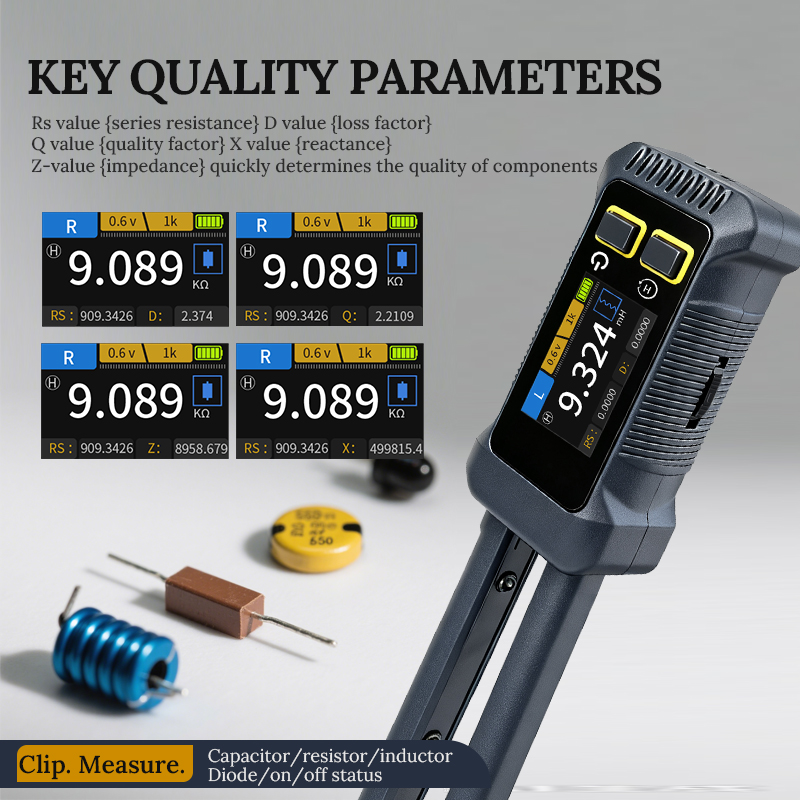 Professional Digital Smart LCR - Electronics Repair Garage recension och pris