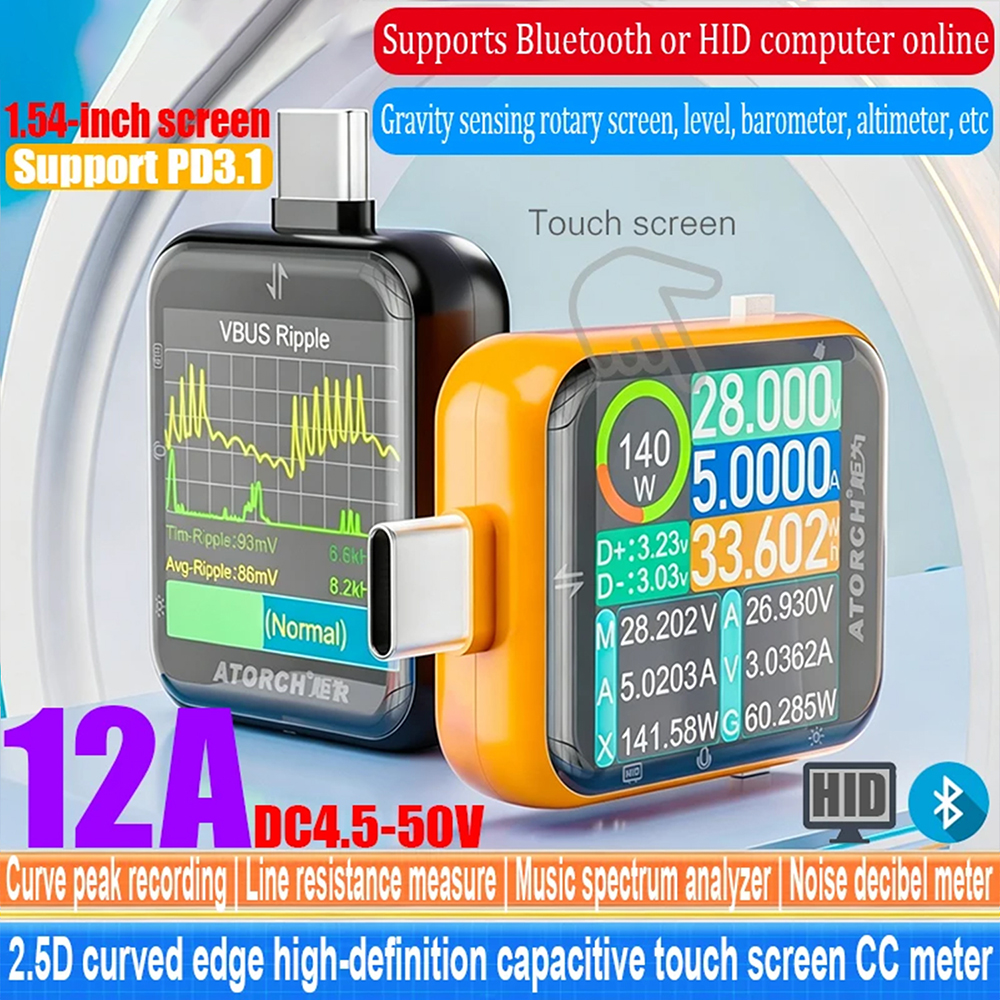 T3 Capacitive Touchscreen Powe - Usb Ammeter Tester recension och pris