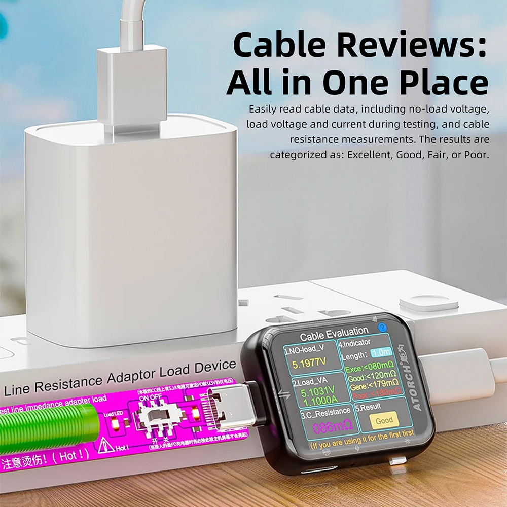 T3 Capacitive Touchscreen Powe - Usb Ammeter Tester recension och pris