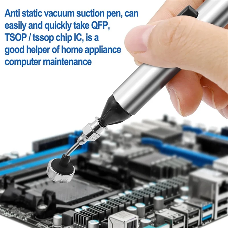 Manual Vacuum Suction Pen Kit  - Smd Tweezer Set recension och pris
