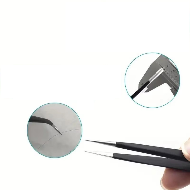 NEW 6pcs Precision Long Tweeze - Electronics Repair Equipment recension och pris