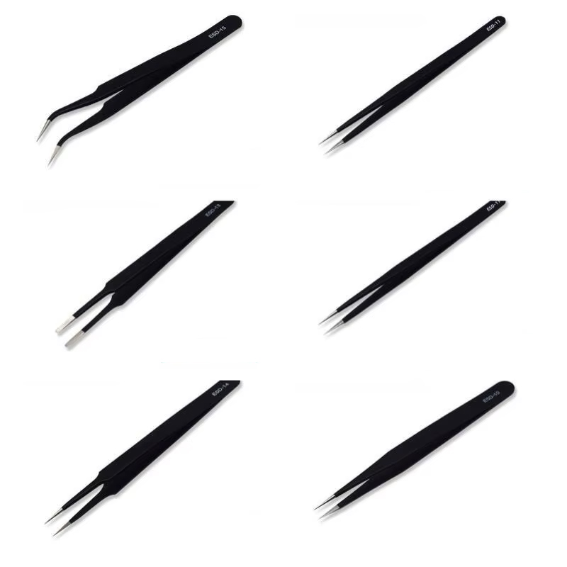 NEW 6pcs Precision Long Tweeze - Electronics Repair Equipment recension och pris