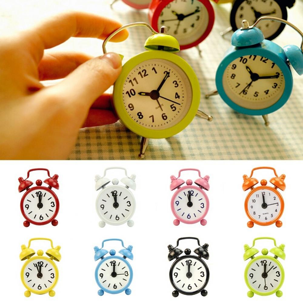 Portable Mini Alarm Clock Retr - Electronics Repair Desk recension och pris