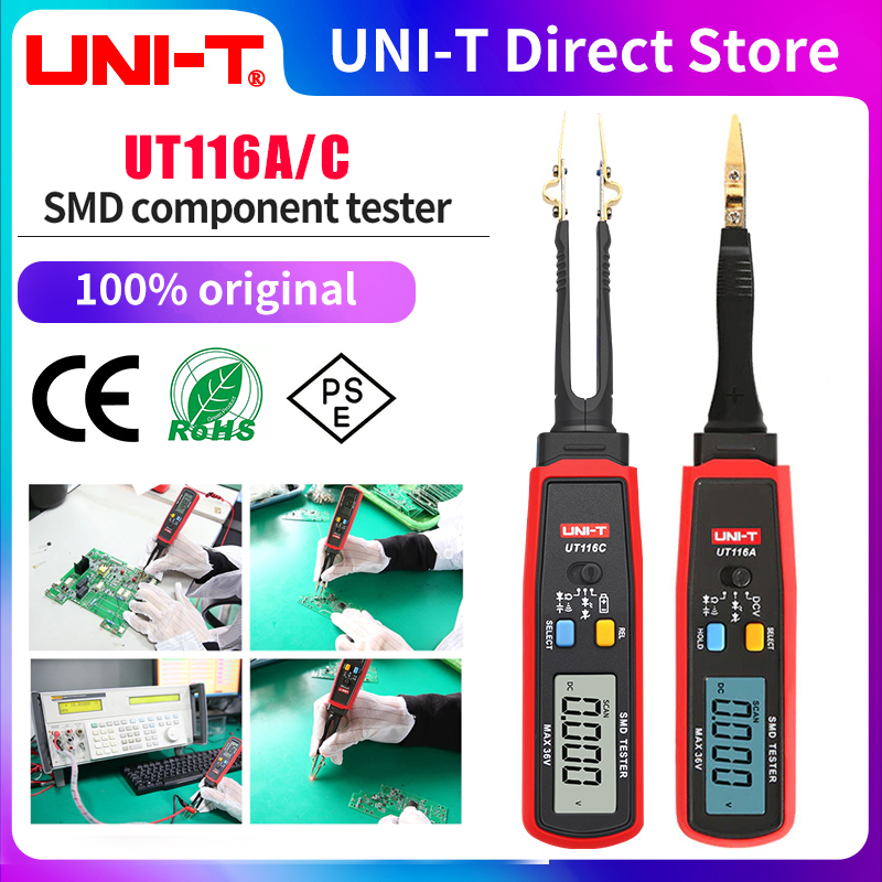 UNI-T UT116A UT116C Digital Tw - Smd Tweezer Set recension och pris