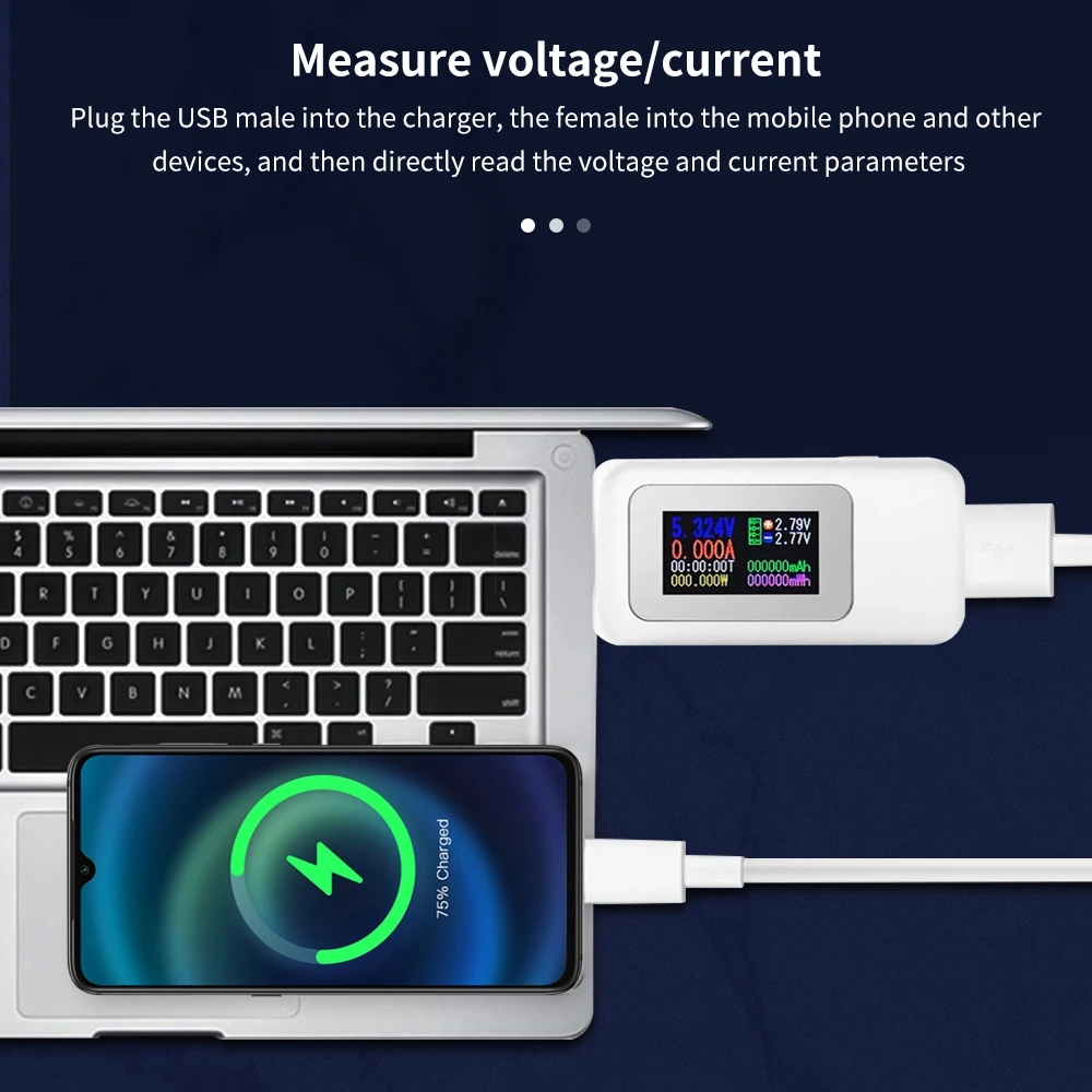 10 in 1 USB Tester DC Digital  - Usb Ammeter Tester recension och pris