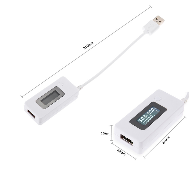LCD Screen Mini Creative Phone - Usb Ammeter Tester recension och pris