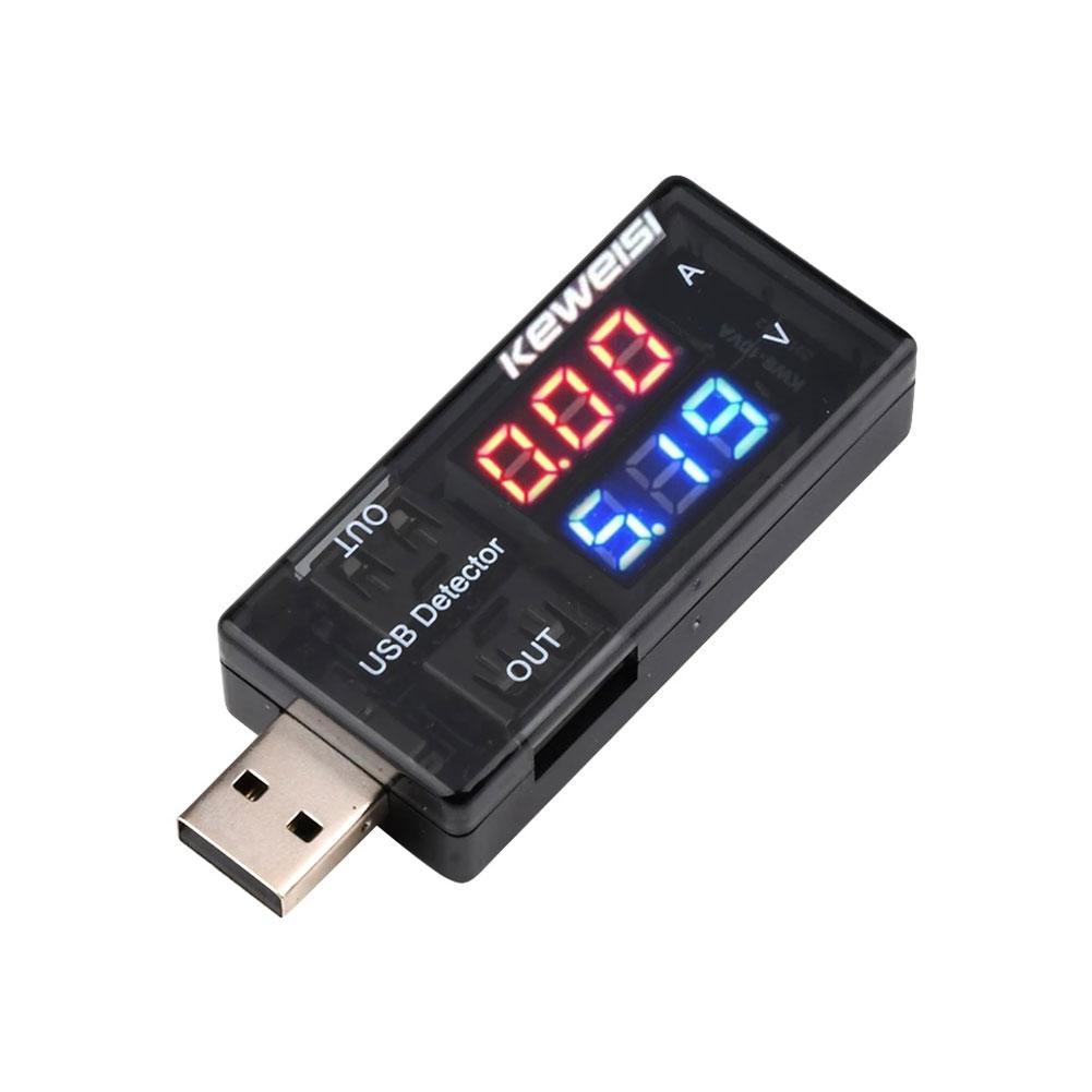 Dual Digital USB Current Volta - Usb Ammeter Tester recension och pris