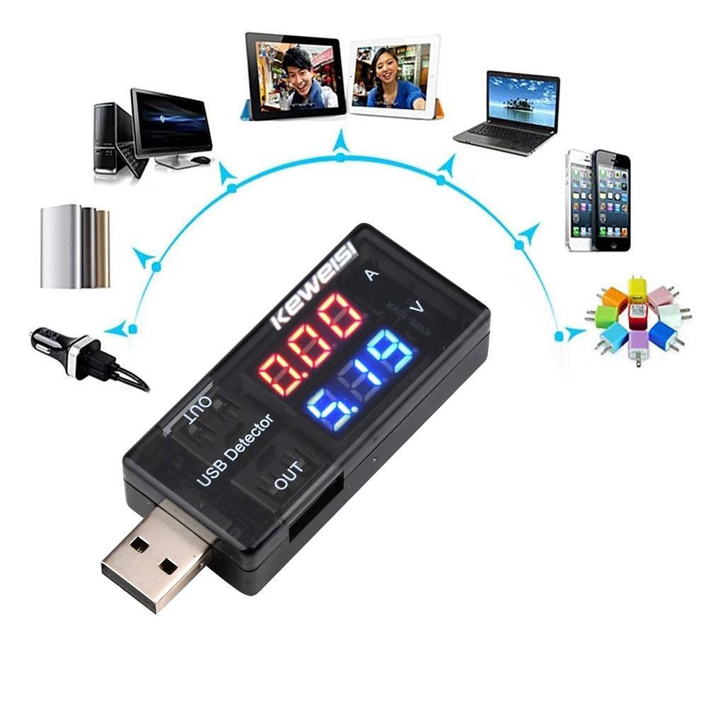 Dual Digital USB Current Volta - Usb Ammeter Tester recension och pris