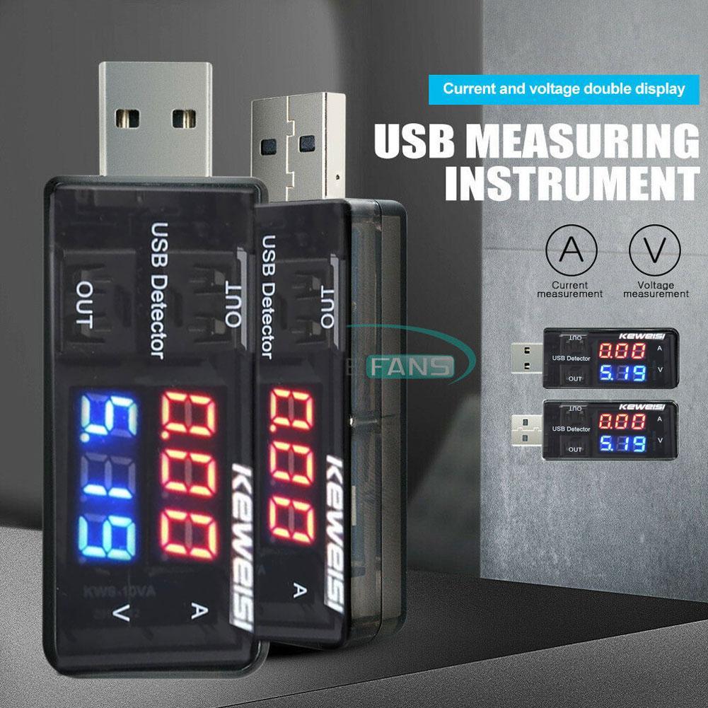Dual Digital USB Current Volta - Usb Ammeter Tester recension och pris